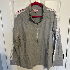 Lilly Pulitzer 1/2 Zip Skipper Popover - XL